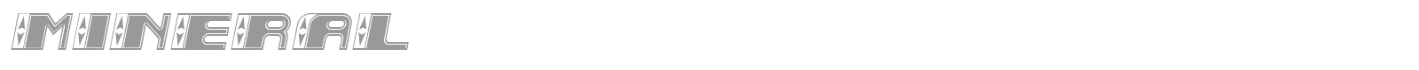 Mineral font preview